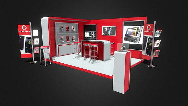 غرفههای نمایشگاهی سه بعدی و اجزای آنها