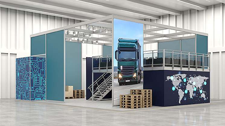 محبوبترین مدل غرفه سازی نمایشگاهی