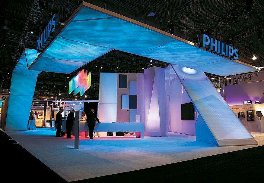 نورپردازی غرفه نمایشگاهی