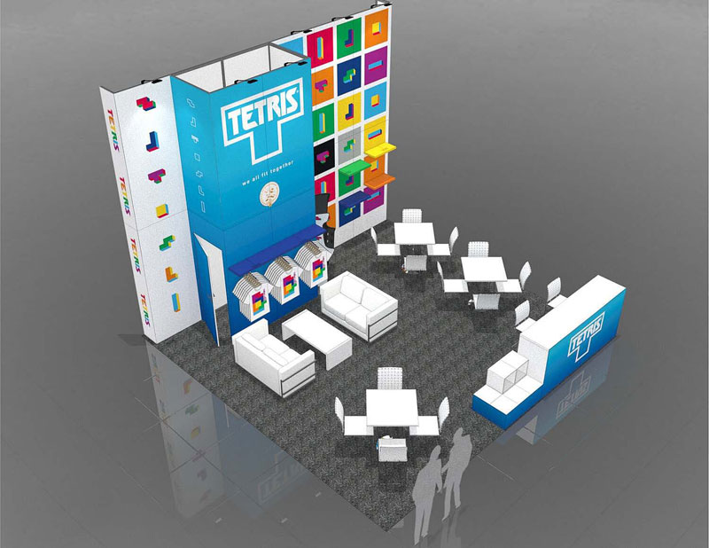 غرفه سازی تتریس